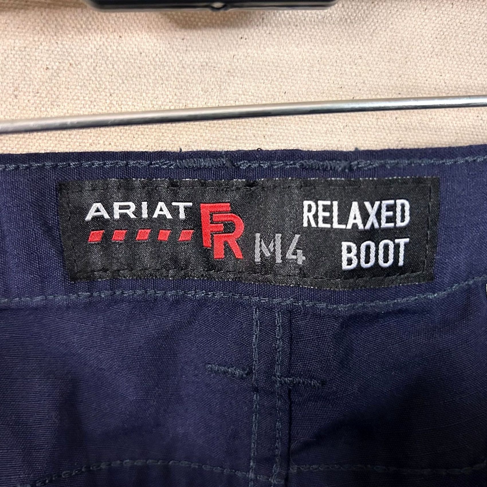 Ariat Ariat FR M4 Relaxed Boot Flame Resistant Work Pants Navy Blue 44x32 Aramid Mens Size US 44 / EU 60 - 4 Thumbnail