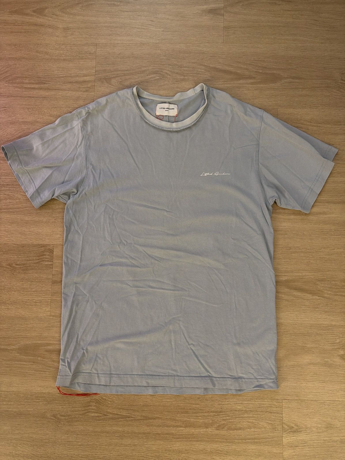 Lifted Anchors Lifted Anchors Blue Logo T-Shirt Size US M / EU 48-50 / 2 - 1 Thumbnail