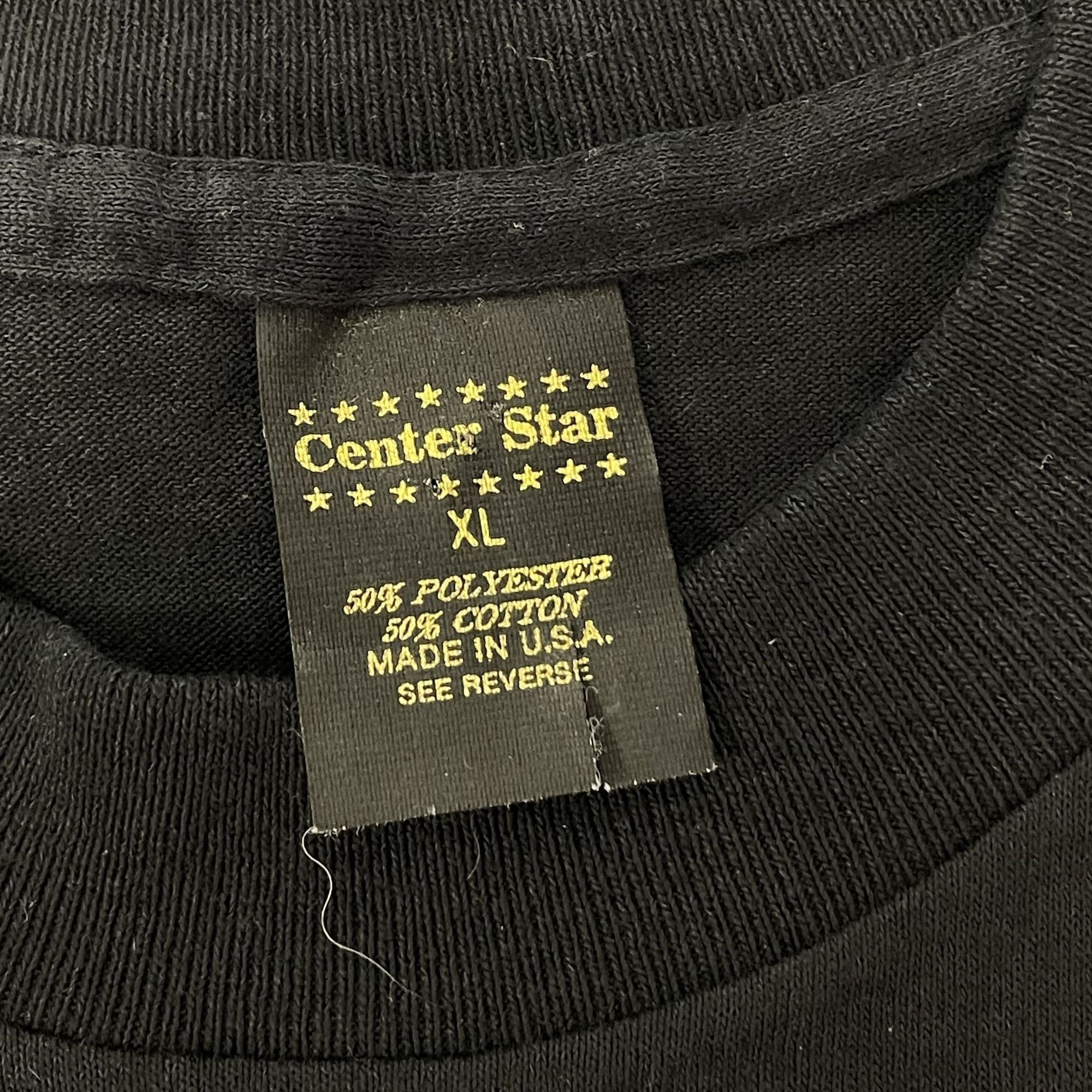 Other Vtg Center Star The GREAT STORM is OVER 1991 50/50 T Shirt Size US XL / EU 56 / 4 - 4 Thumbnail