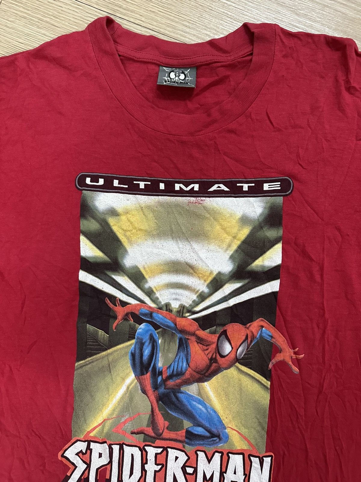 Marvel Comics × Vintage Rare Beautiful Vintage Spiderman Ultimate Single Stitch Tee Size US M / EU 48-50 / 2 - 3 Thumbnail