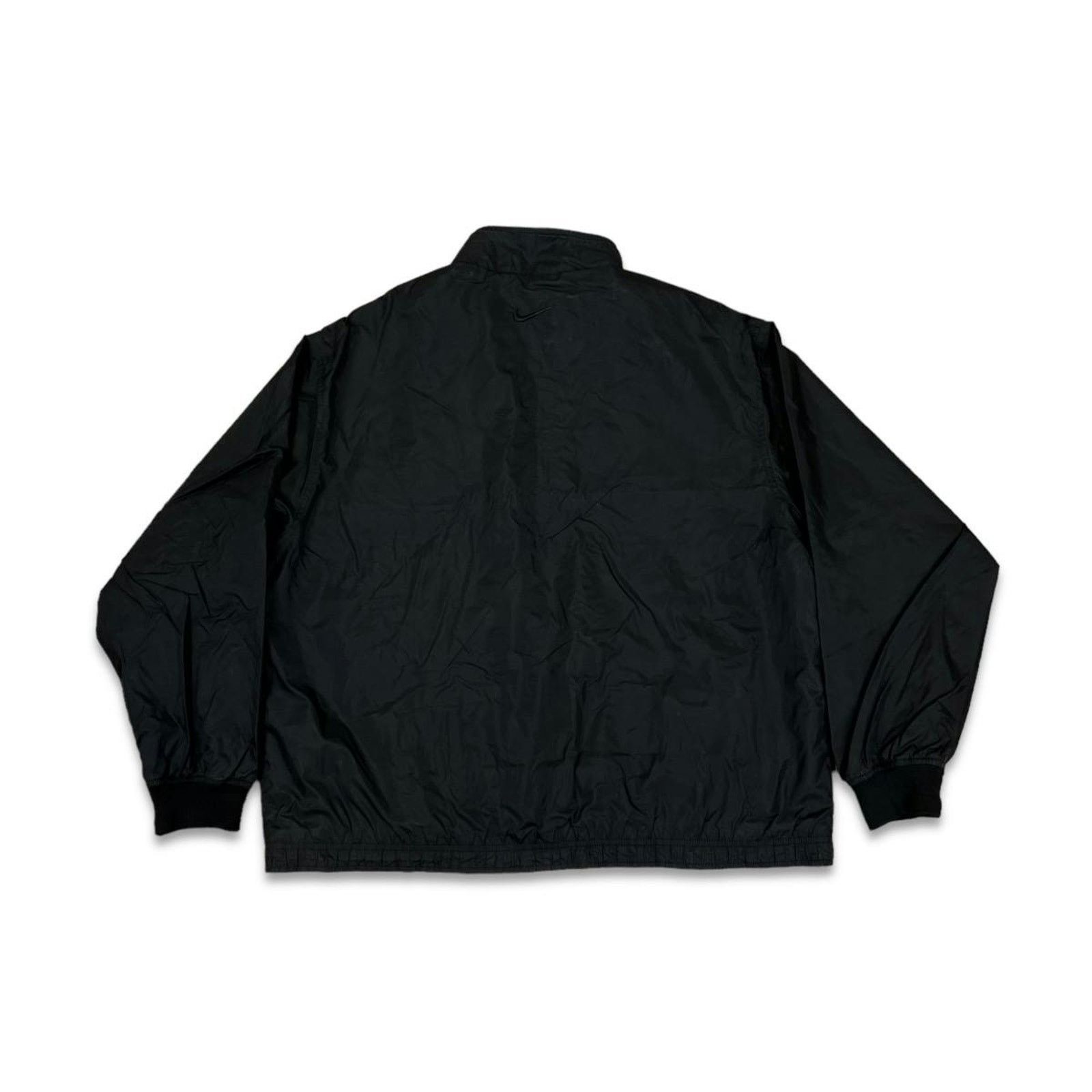 Nike × Vintage Nike Sportswear Jacket Large Swoosh Full Zip 90s Windbreaker Size US L / EU 52-54 / 3 - 5 Thumbnail