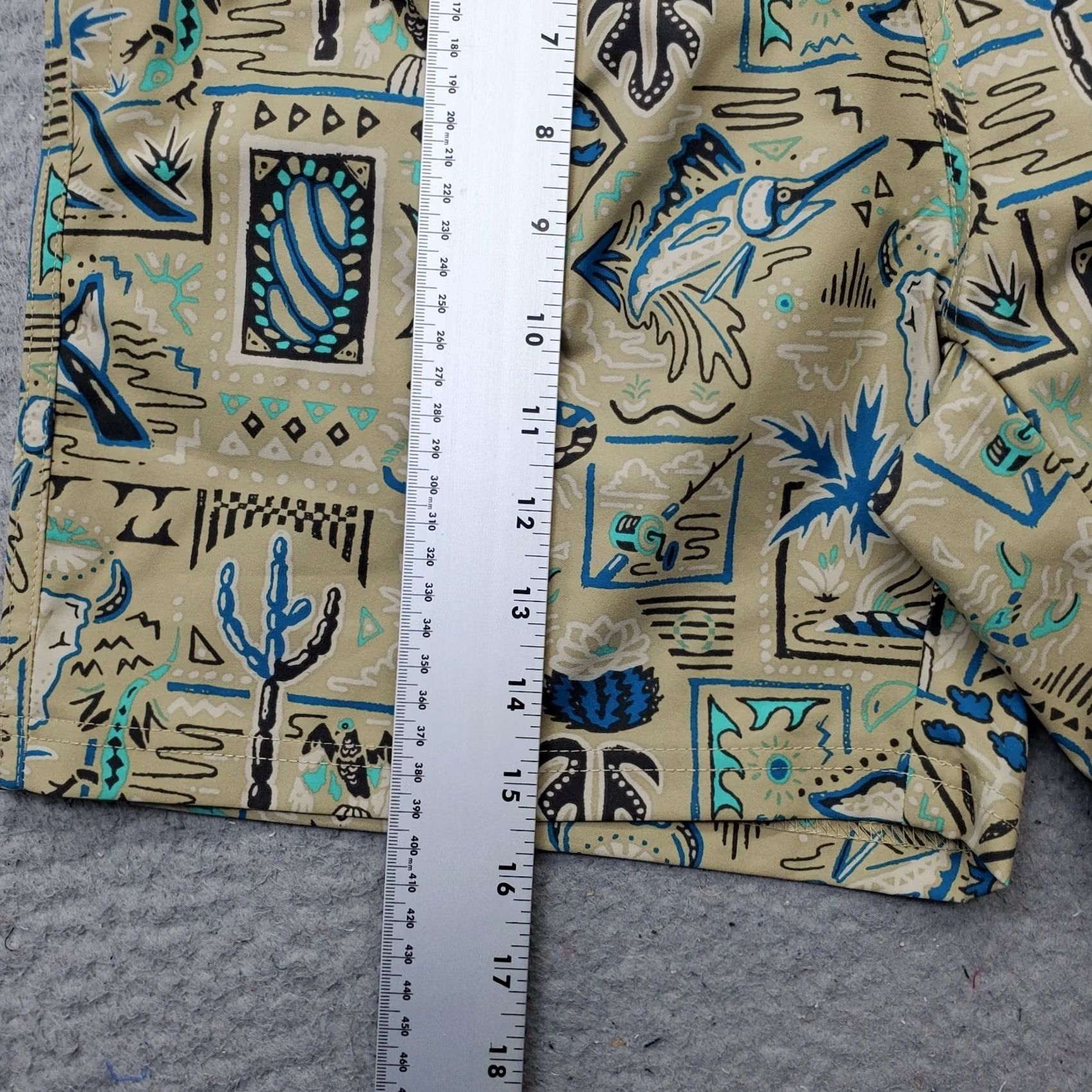 Vintage Columbia Mens PFG Rambler Swim Short Multi Printed Lined Performance Bottom XS? Actually Size S. Size US 29 - 3 Thumbnail