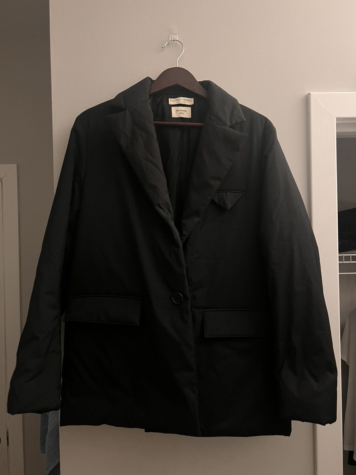 Bottega Veneta Bottega Veneta Pre Spring 2020 Men Down Puffer Blazer Size US S / EU 44-46 / 1 - 1 Thumbnail