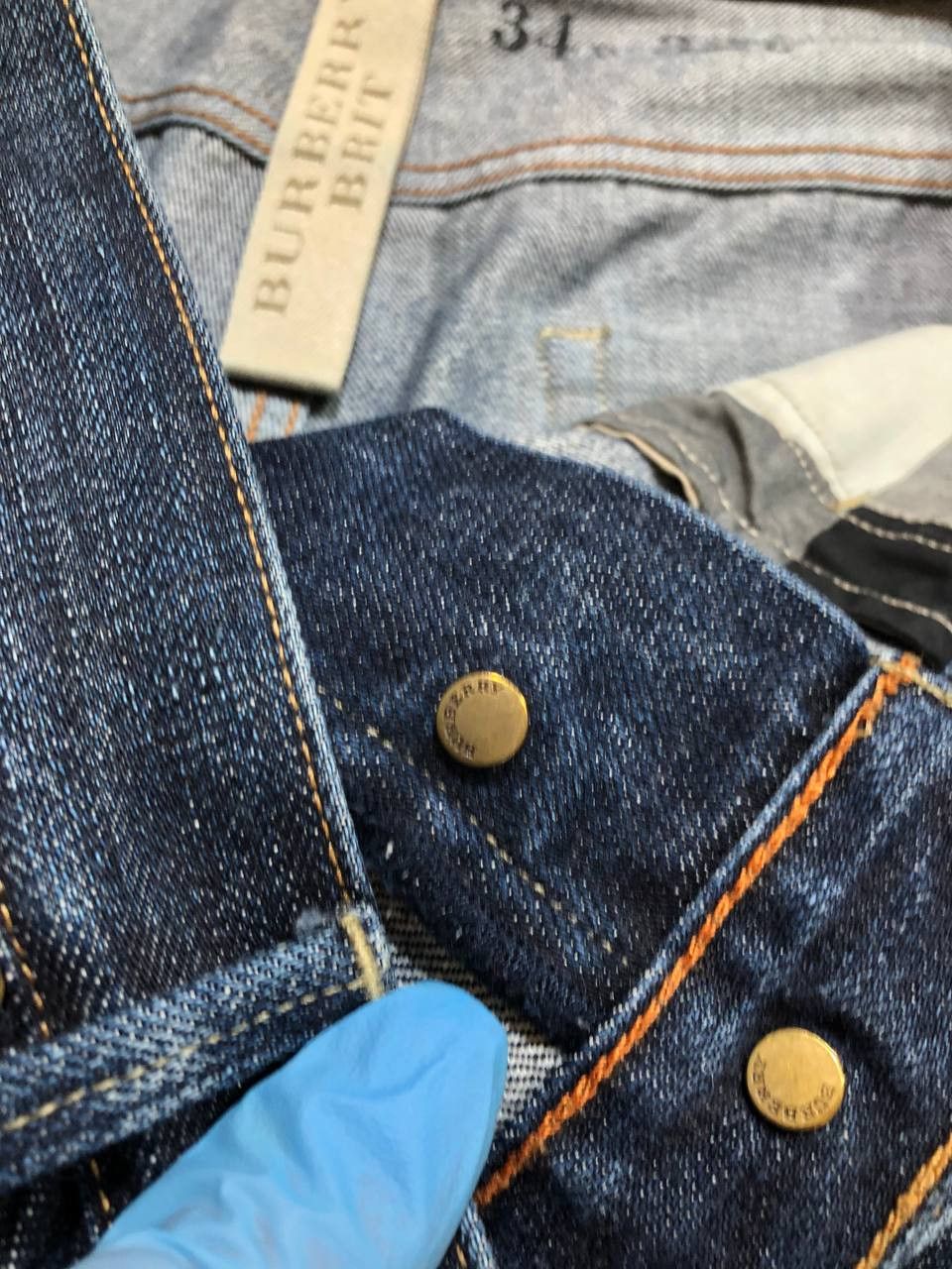 Burberry Vintage Burberry denim pants Size US 34 / EU 50 - 15 Thumbnail