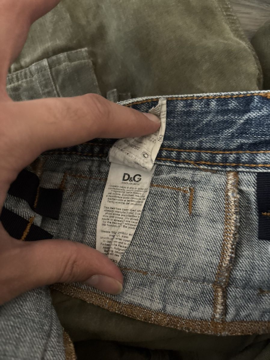 Dolce & Gabbana Dolce and gabbana double waisted cargo jean shorts Size US 32 / EU 48 - 7 Thumbnail