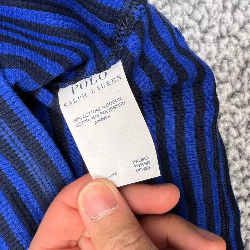 Polo Ralph Lauren Polo Ralph Lauren Shirt Men Striped Long Sleeve Crew Neck L Size US L / EU 52-54 / 3 - 5 Thumbnail