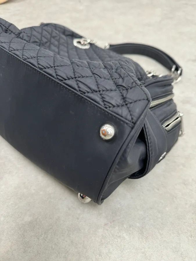 Dolce & Gabbana AW2010 Dolce & Gabbana Black Puffer Multi Zips Lily Bag Size ONE SIZE - 8 Thumbnail