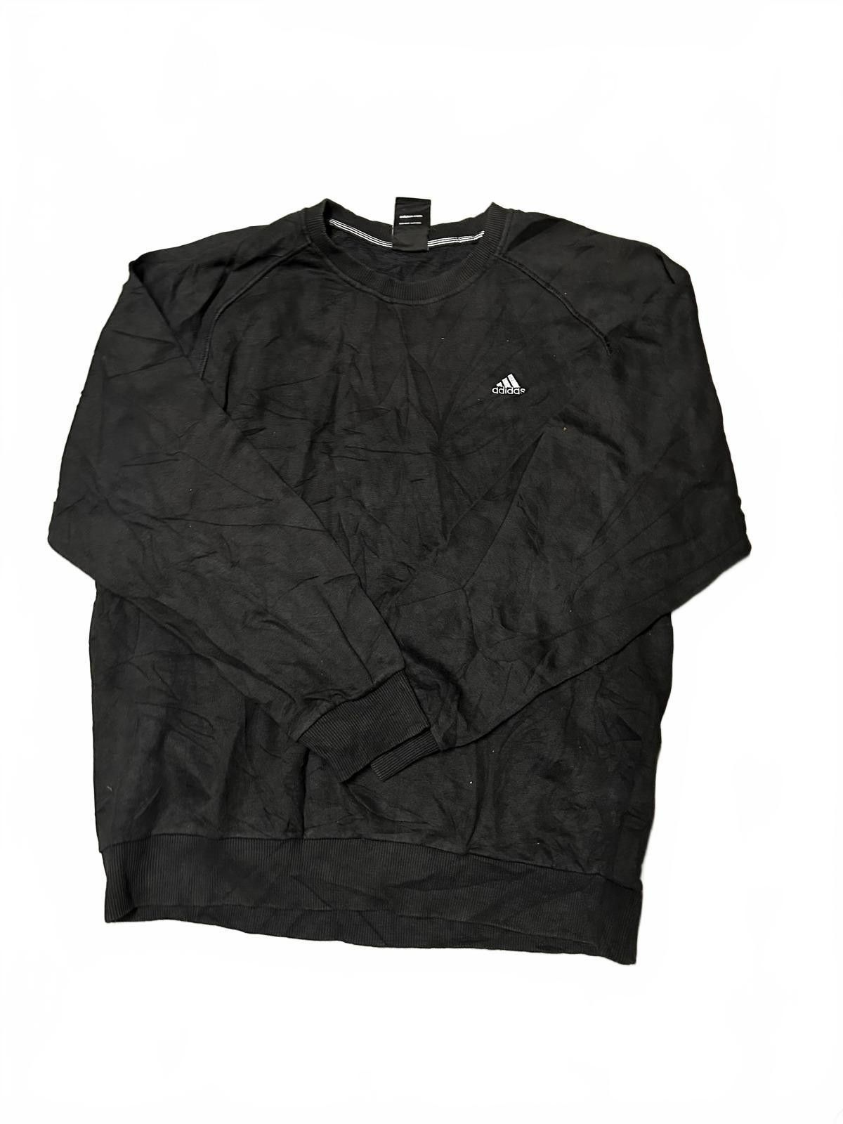 Adidas Adidas Essentials Black Sweatshirt Size US XL / EU 56 / 4 - 2 Thumbnail