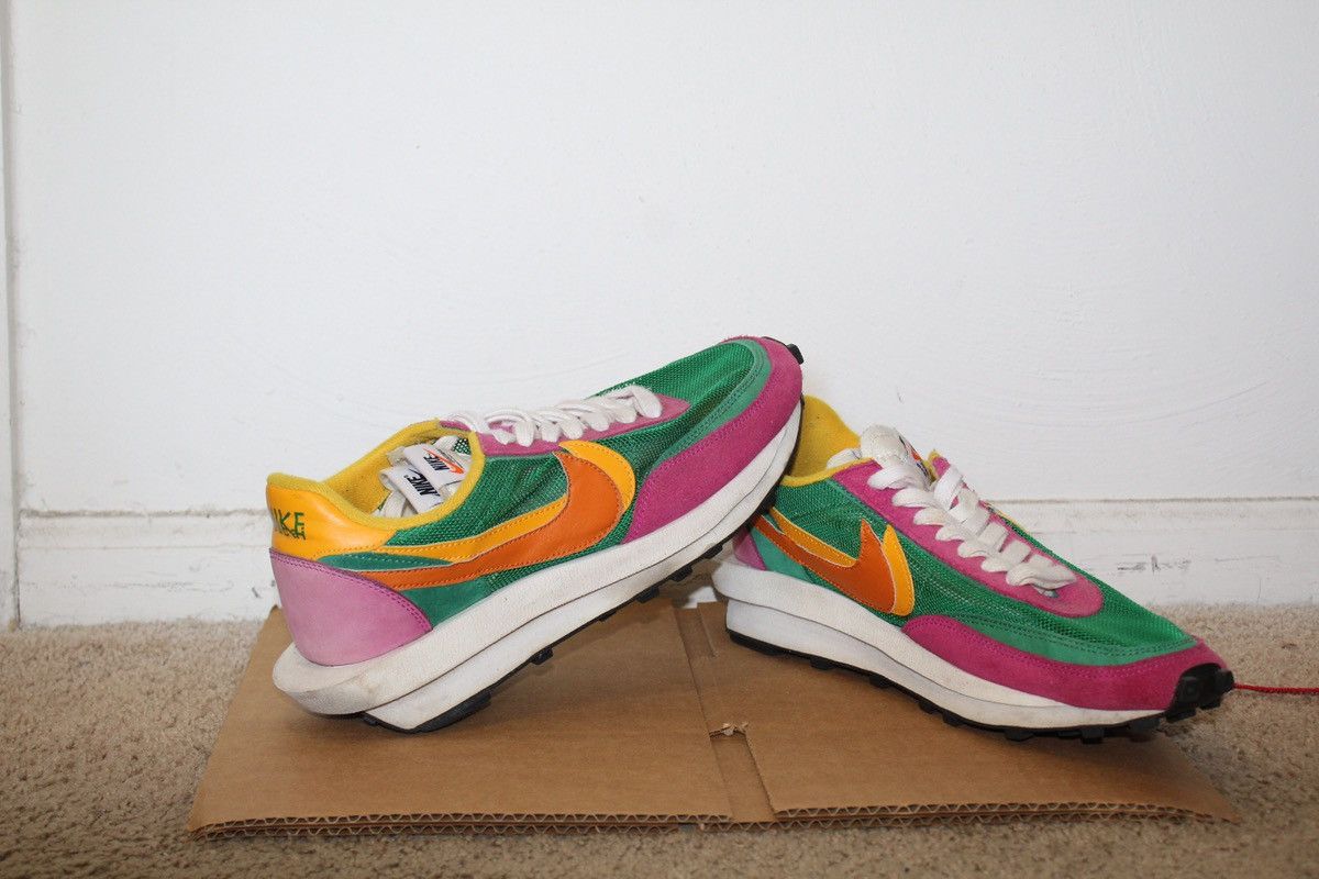 Nike Sacai x LDWaffle ‘Pine Green’ Size US 11 / EU 44 - 2 Thumbnail
