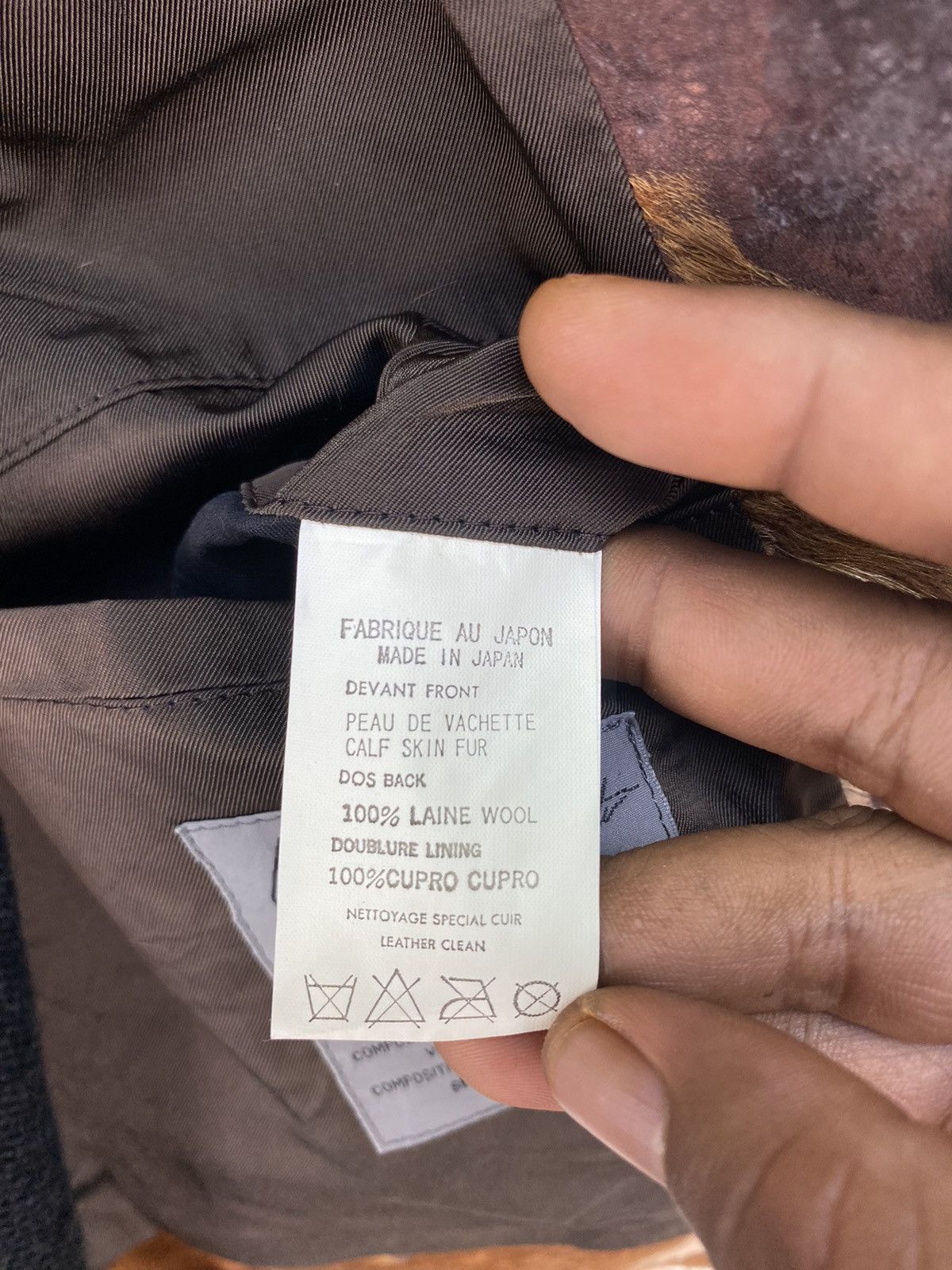 Yohji Yamamoto ⚡️QUICK SALE⚡️Yohji Yamamoto Pour Homme Calf Skin Fur Vest Size US M / EU 48-50 / 2 - 17 Thumbnail