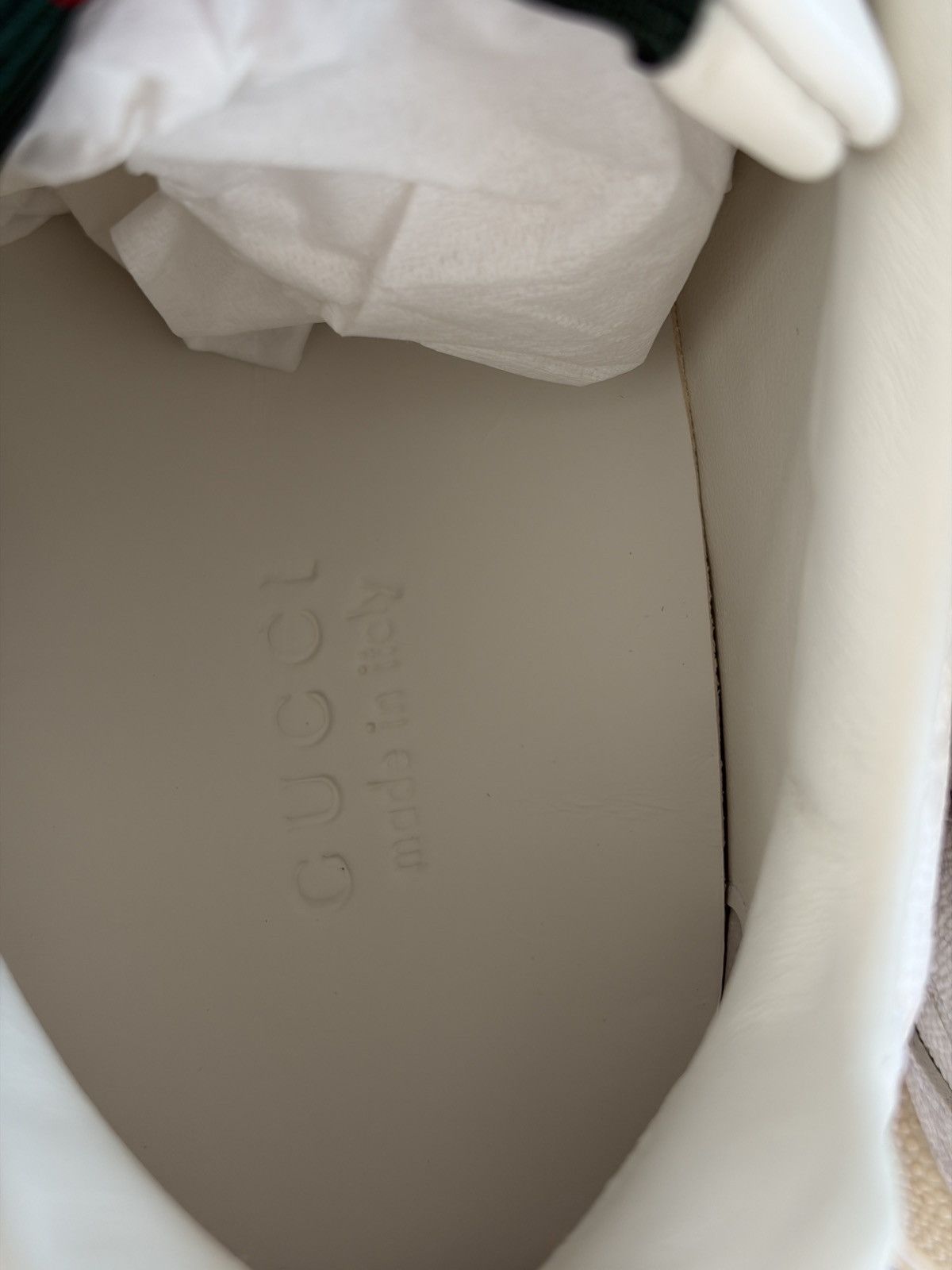 Gucci Gucci Re-Web GG canvas white Size US 7 / IT 37 - 10 Thumbnail