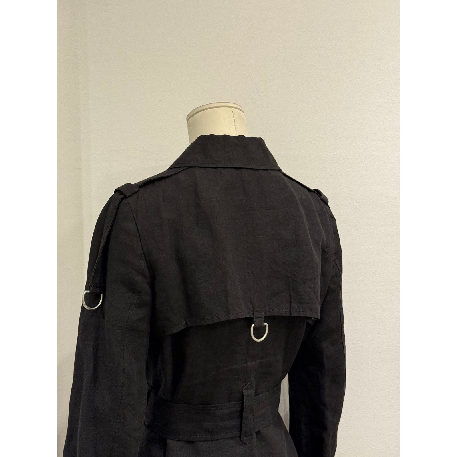 Dolce & Gabbana 2003 Dolce & Gabbana military linen trench coat Size M / US 6-8 / IT 42-44 - 9 Thumbnail