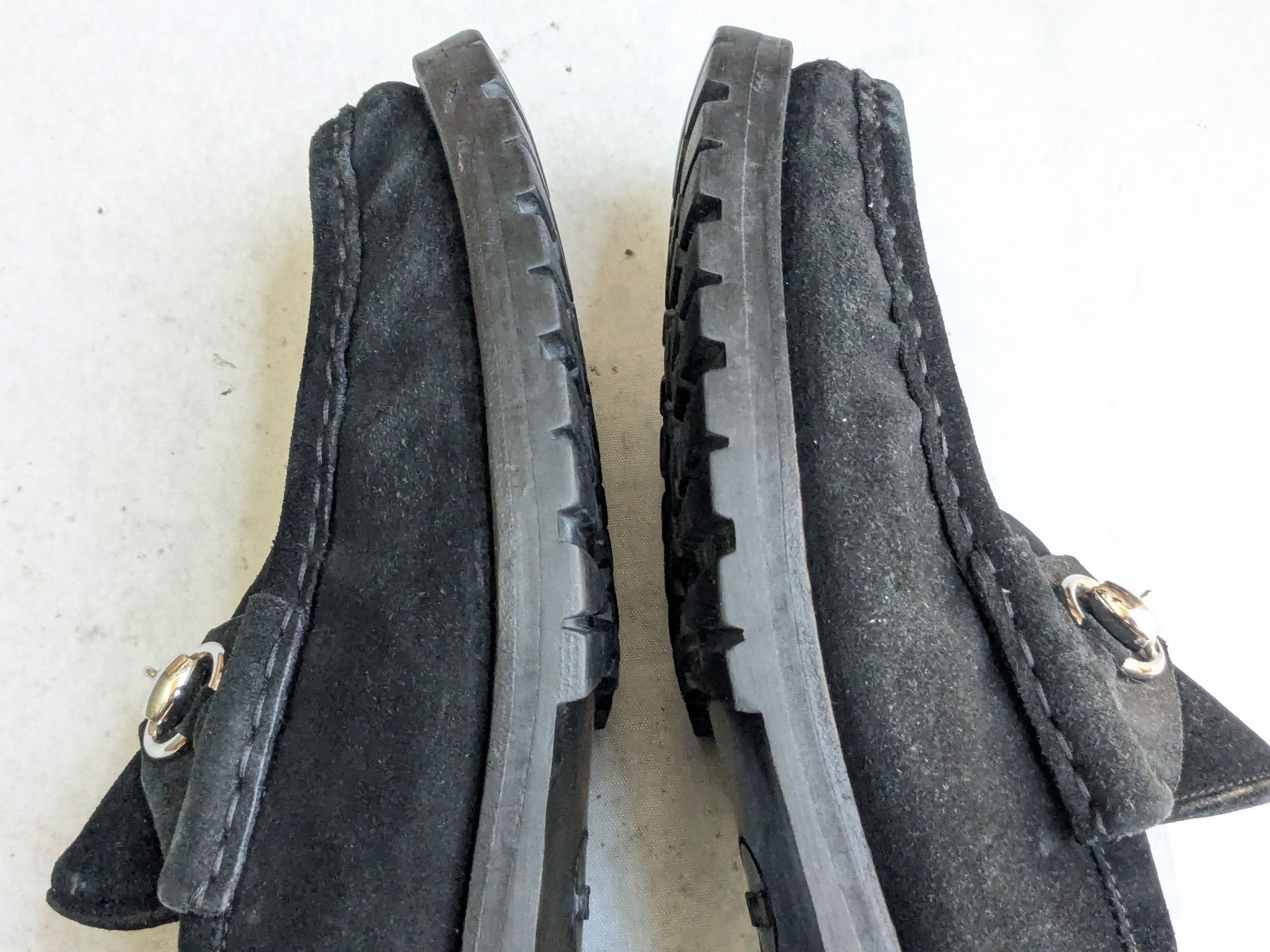 Gucci Gucci Horsebit Loafers Black Suede 9.5 Suede Leather Slip On Size US 9.5 / EU 42-43 - 6 Thumbnail