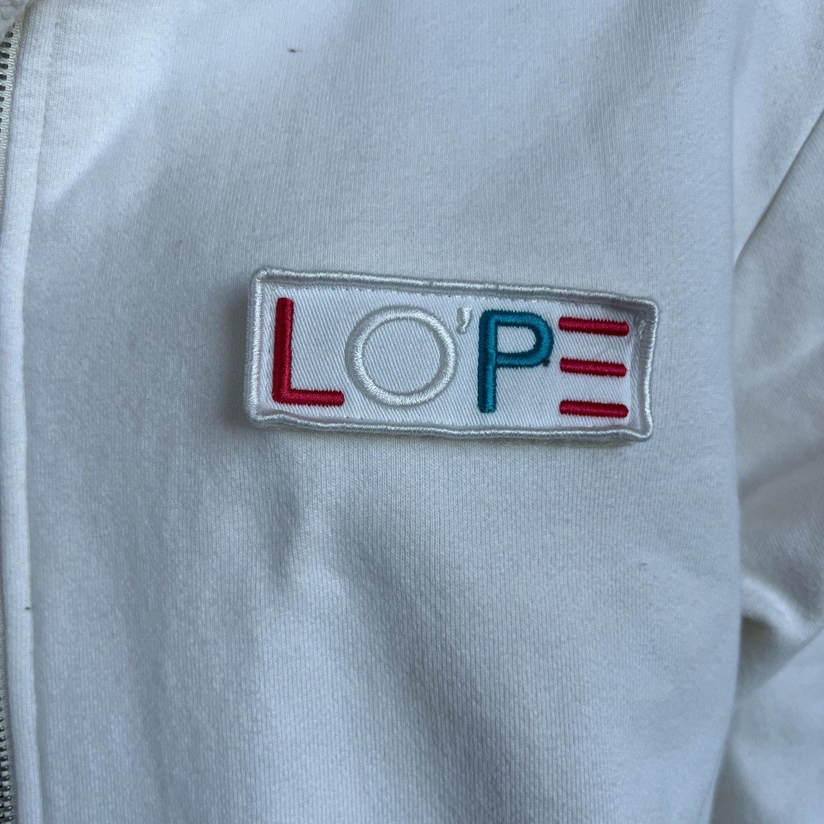 Designer LOVIN PEACE ZIP UP HOODIE Size L / US 10 / IT 46 - 2 Thumbnail