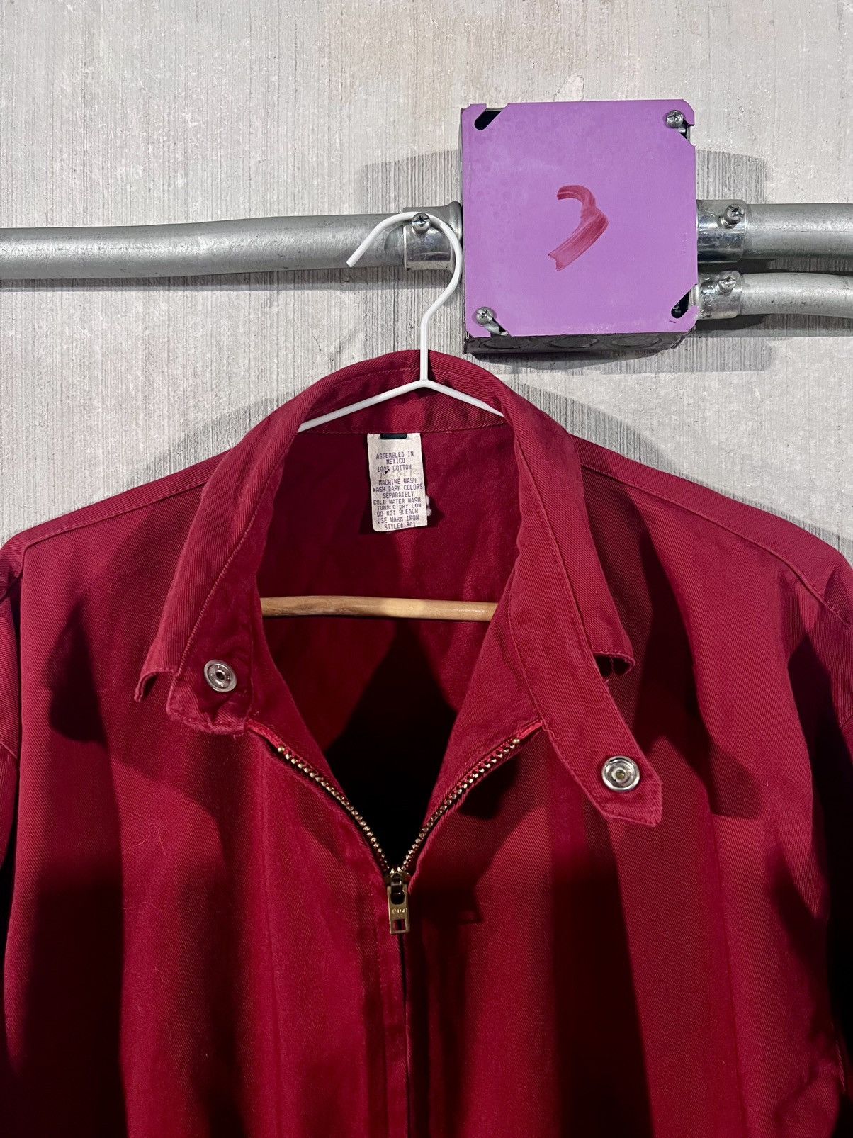 Other Vintage Gurkha Rifles Red Bomber Jacket 90s Military Work Size US M / EU 48-50 / 2 - 4 Thumbnail