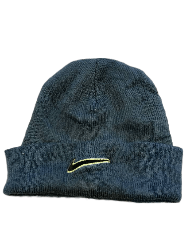 Nike Vintage Nike Beanie Hat center swoosh Size ONE SIZE - 1 Thumbnail