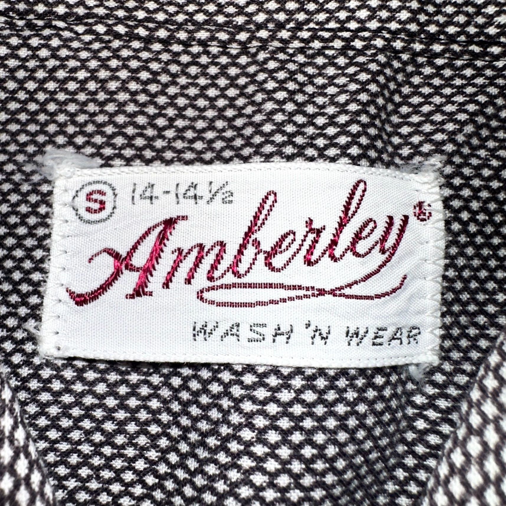 Vintage VINTAGE Amberley Rockabilly Shirt Long Sleeve 1940s Casual S Mens Size US S / EU 44-46 / 1 - 5 Thumbnail