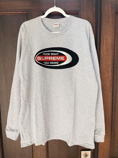 Supreme Fuck What You Heard Tee