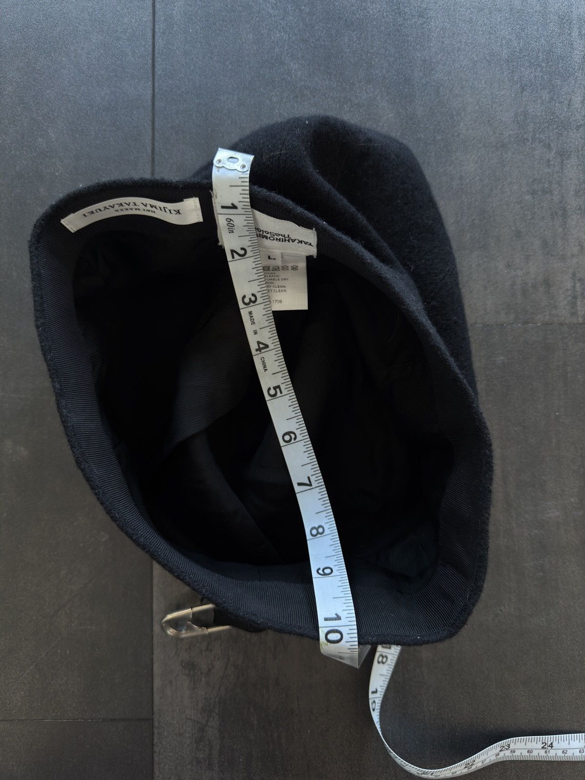 Takahiromiyashita The Soloist. AW21 TAKAHIROMIYASHITA The Soloist Beanie w/ Pin Size ONE SIZE - 6 Thumbnail