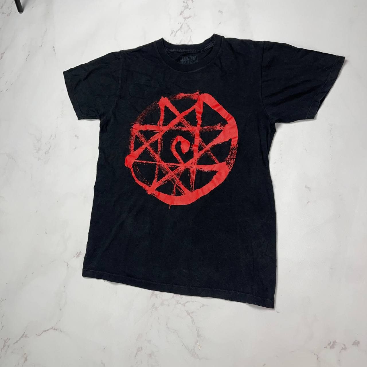 Vintage Fullmetal Alchemist Mens Bloodmark Blood Seal Symbol Manga Size US S / EU 44-46 / 1 - 3 Thumbnail