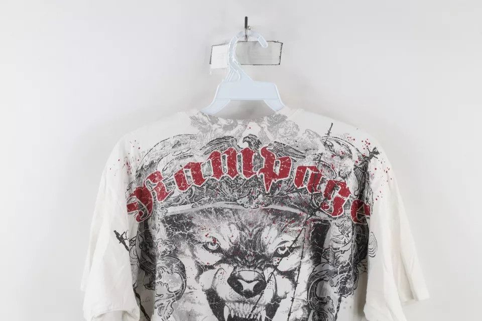 Vintage Vintage MMA Chuck Liddell UFC Rampage Dragon Tribal T-Shirt Size US L / EU 52-54 / 3 - 12 Thumbnail