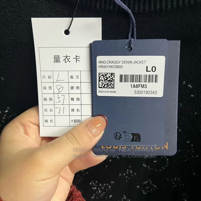 Louis Vuitton Louis Vuitton Black presbyopic gradient crew neck long sle Size US L / EU 52-54 / 3 - 4 Thumbnail
