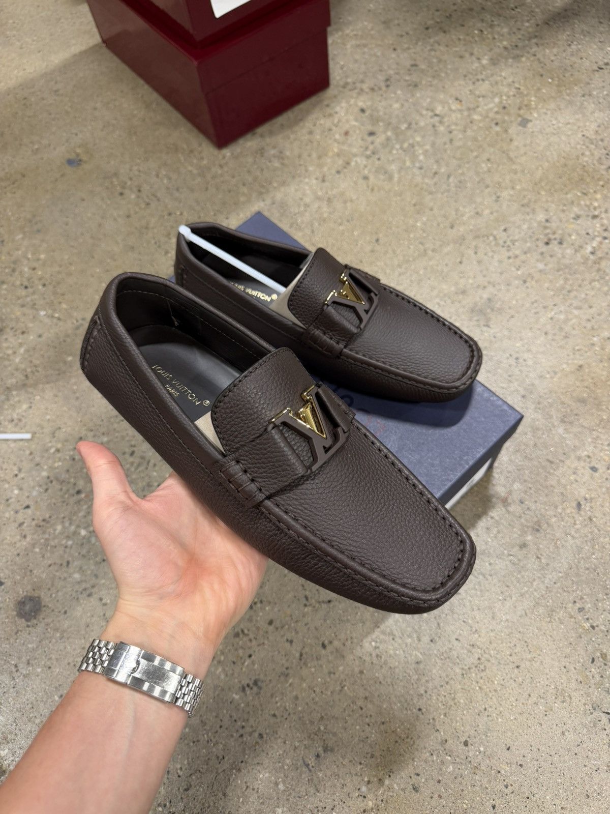 Louis Vuitton Louis Vuitton Driving Leather Loafers NEW Size US 8 / EU 41 - 2 Thumbnail
