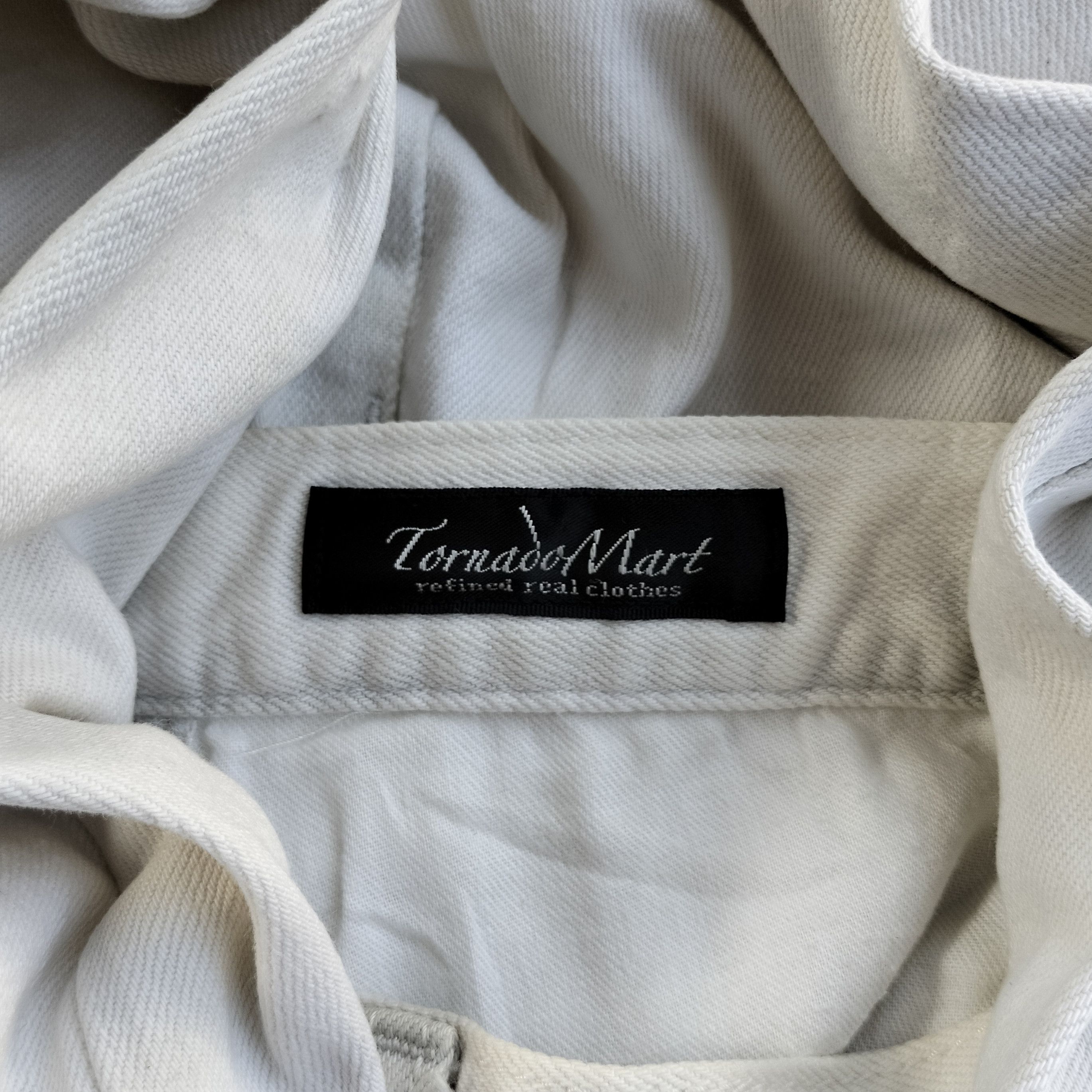 Tornado Mart Tornado Mart Japan ripped tapered denim Size US 30 / EU 46 - 12 Thumbnail