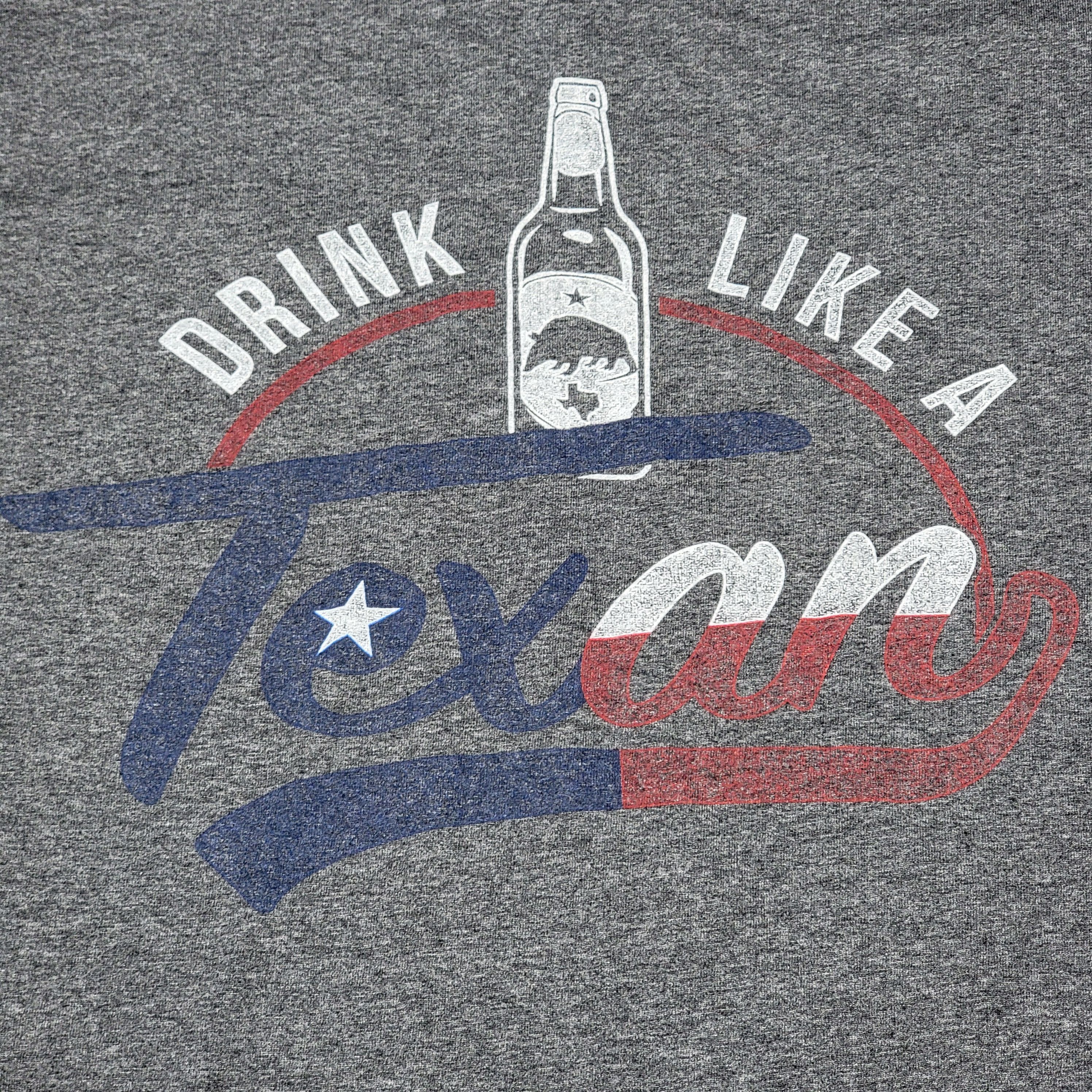 Other State Love SS Unisex Tee "Drink Like A Texan" - Size Medium Size US M / EU 48-50 / 2 - 2 Thumbnail