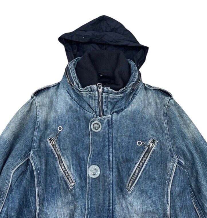 If Six Was Nine × In The Attic × Le Grande Bleu (L.G.B.) In The Attic Washed Denim Jacket Size US M / EU 48-50 / 2 - 2 Thumbnail