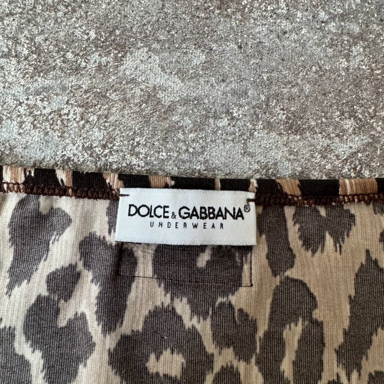 Dolce & Gabbana D&G Dolce & Gabbana Underwear Leopard T-Shirt Size S / US 4 / IT 40 - 6 Thumbnail