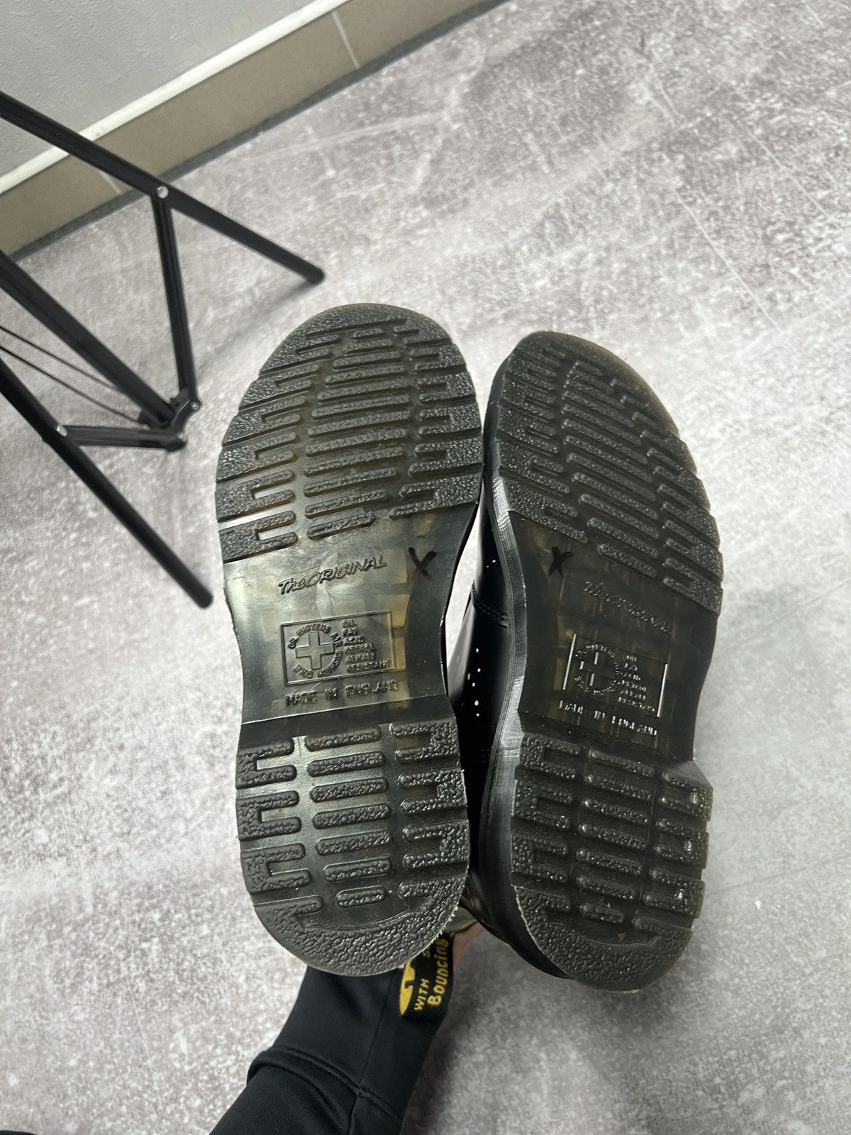Dr. Martens × Neighborhood Dr. Martens x Neighborhood 2976 Boots Paint Splatter Black Size US 6.5 / EU 39-40 - 5 Thumbnail