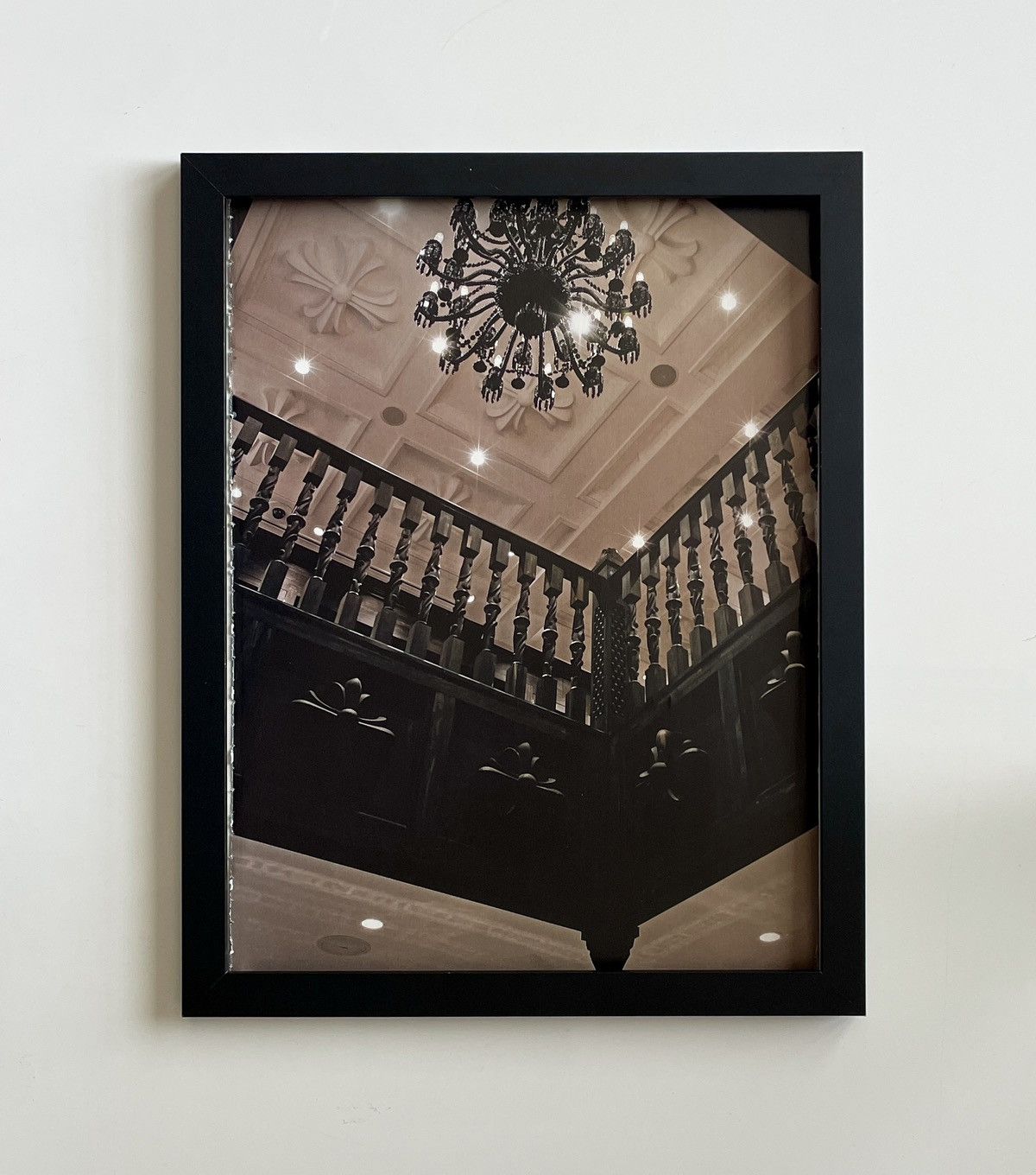 Chrome Hearts × Vintage Chrome Hearts Ginza Japan Store Poster framed 9x11 Size ONE SIZE - 1 Thumbnail
