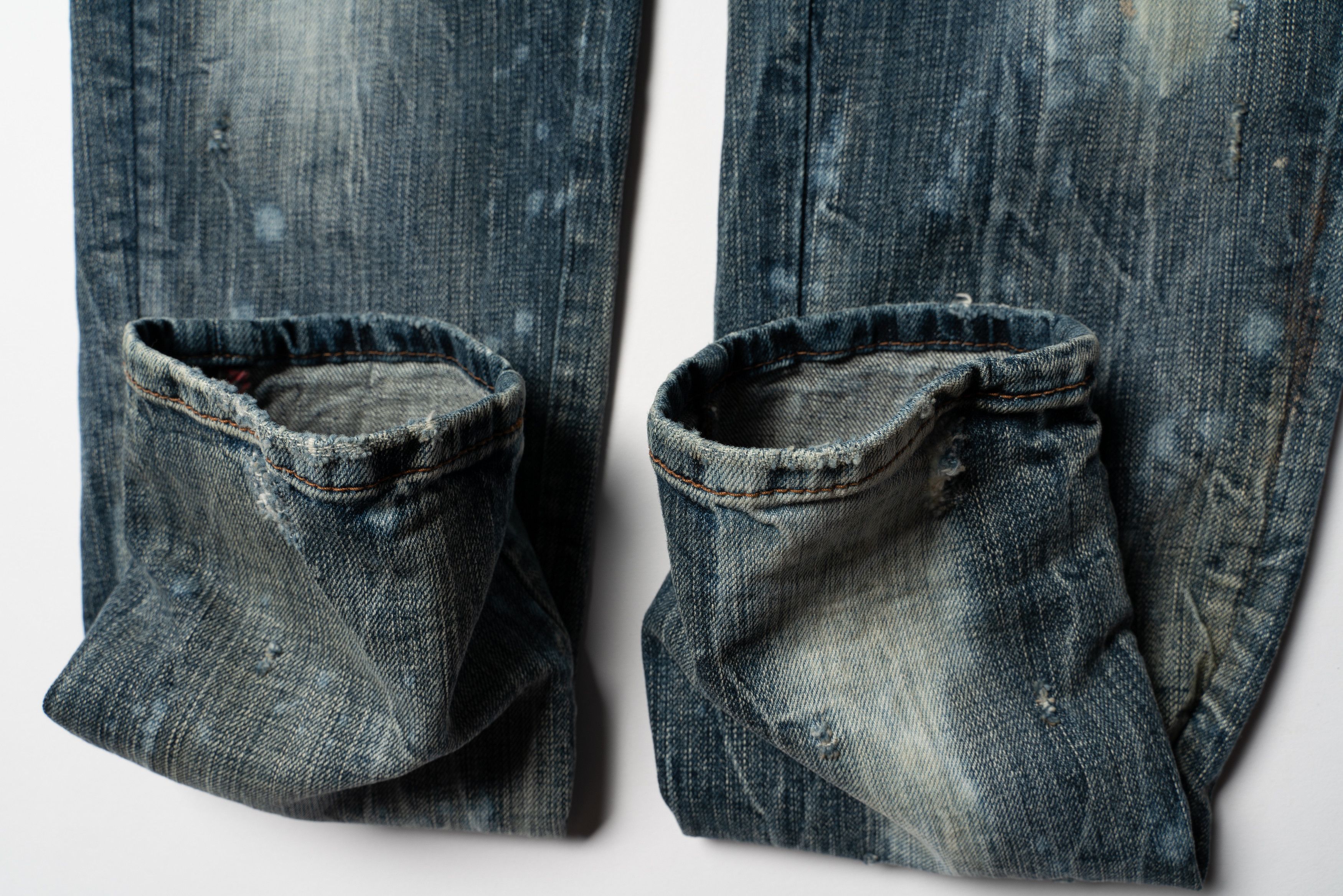 Miss Sixty 🔴 MISS SIXTY Nu-Metal Distressed Denim Jeans Y2K Size 31" - 14 Thumbnail