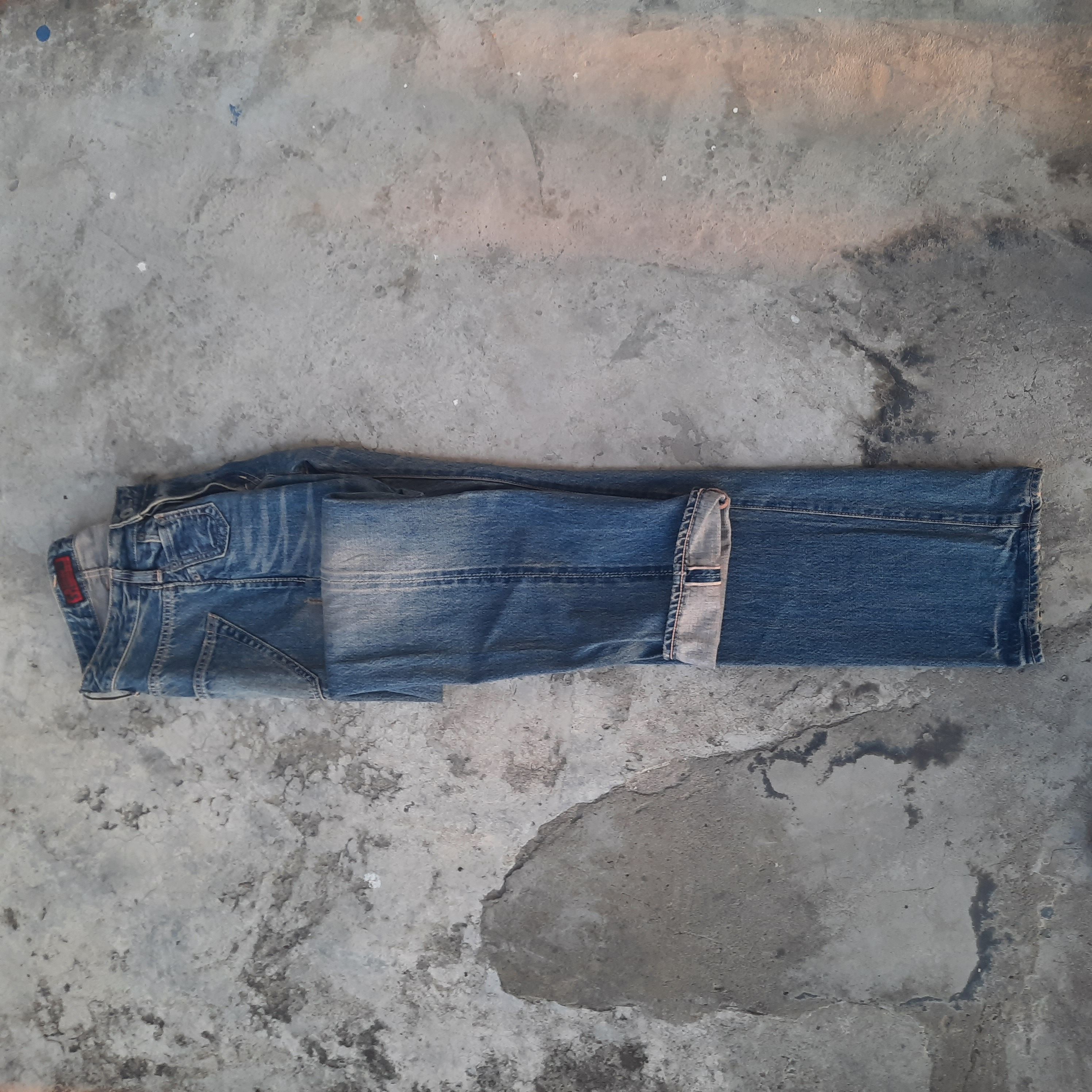 Japanese Brand × Johnbull × Vintage Johnbull Selvedge Japanese Brand Nice Design Size US 31 - 5 Thumbnail