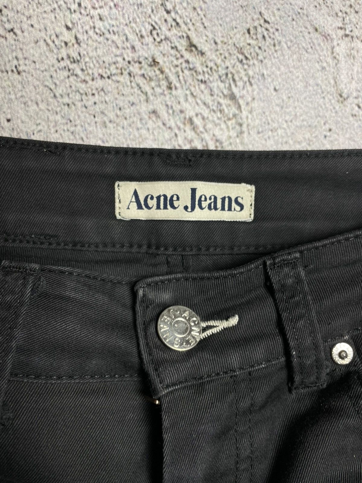 Acne Studios × Japanese Brand Acne Studios opium Waxed hex jeans japanese brand Size 34" / US 12 / IT 48 - 3 Thumbnail