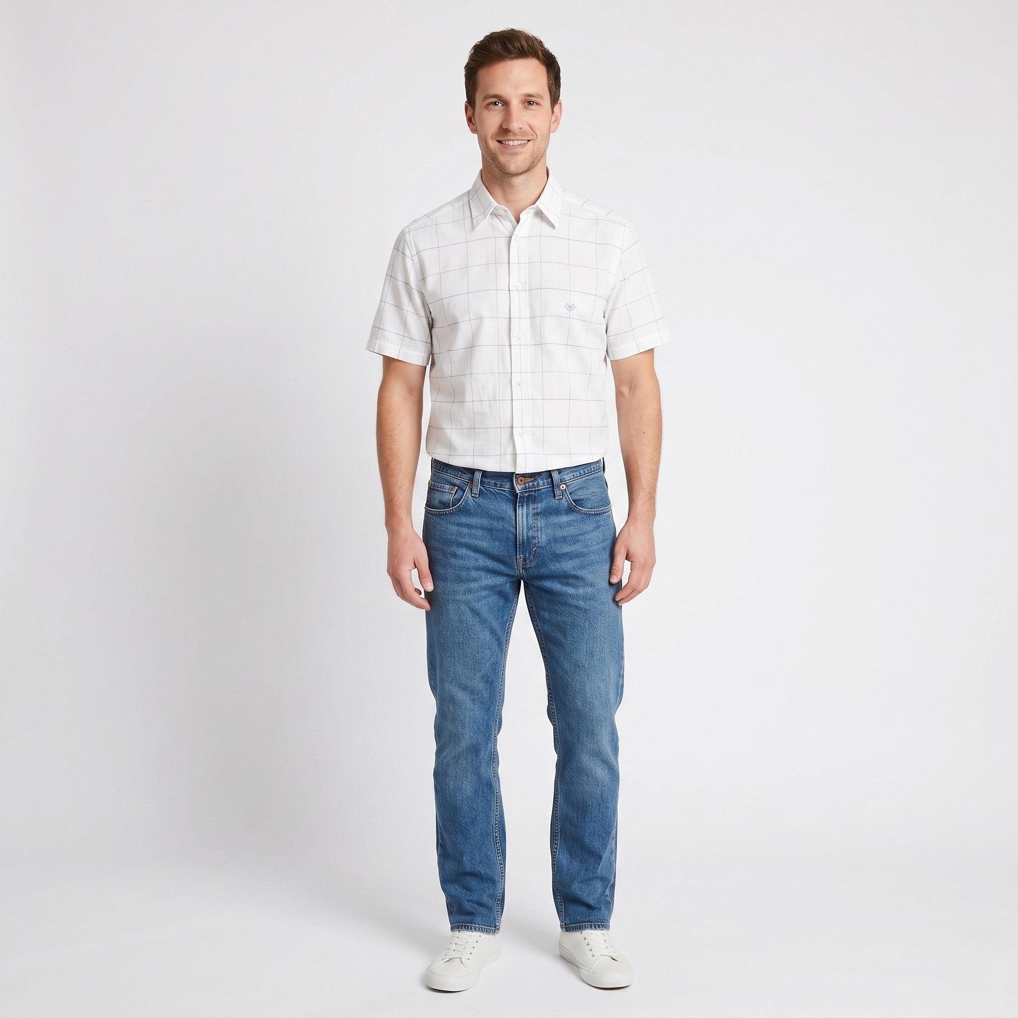 Henri Lloyd Henri Lloyd Men M Casual Shirt White 10487 Size US M / EU 48-50 / 2 - 1 Thumbnail