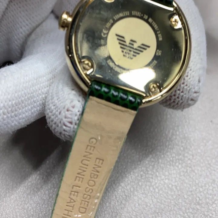 Emporio Armani emporio armani green watch yq Size ONE SIZE - 6 Thumbnail