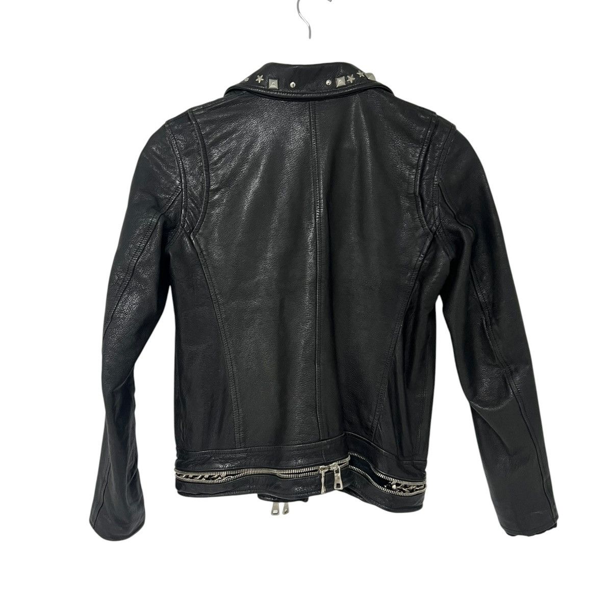 Balmain Balmain studded leather jacket Size S / US 4 / IT 40 - 8 Thumbnail
