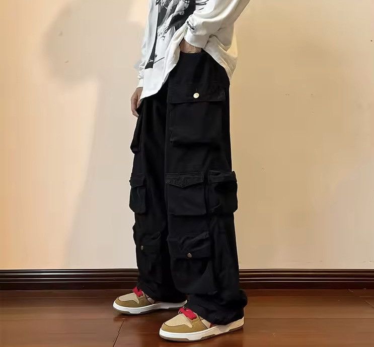 Japanese Brand Multipocket Cargo Pant Size US 27 - 2 Thumbnail