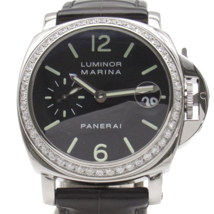 Panerai PANERAI Luminor Marina Diamond Collection Bezel Diamond Wrist ...