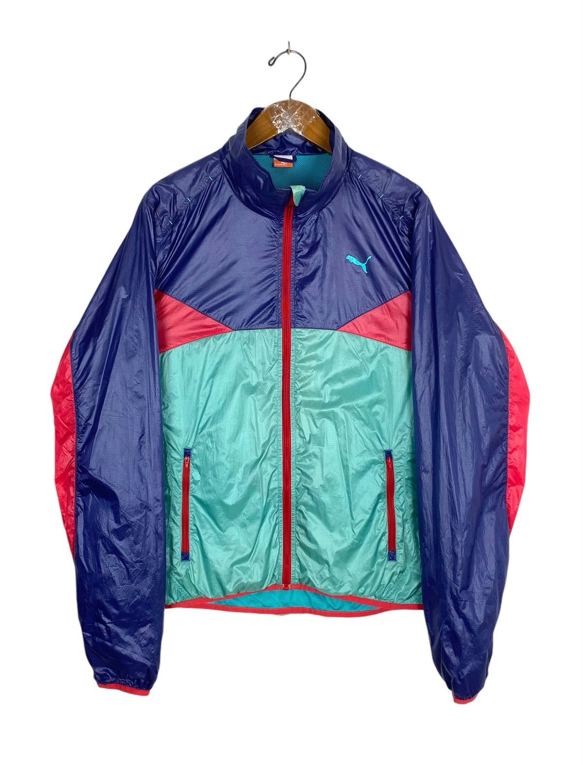 Puma Rare‼️ Puma Colour Block Light Jacket Size US M / EU 48-50 / 2 - 1 Thumbnail