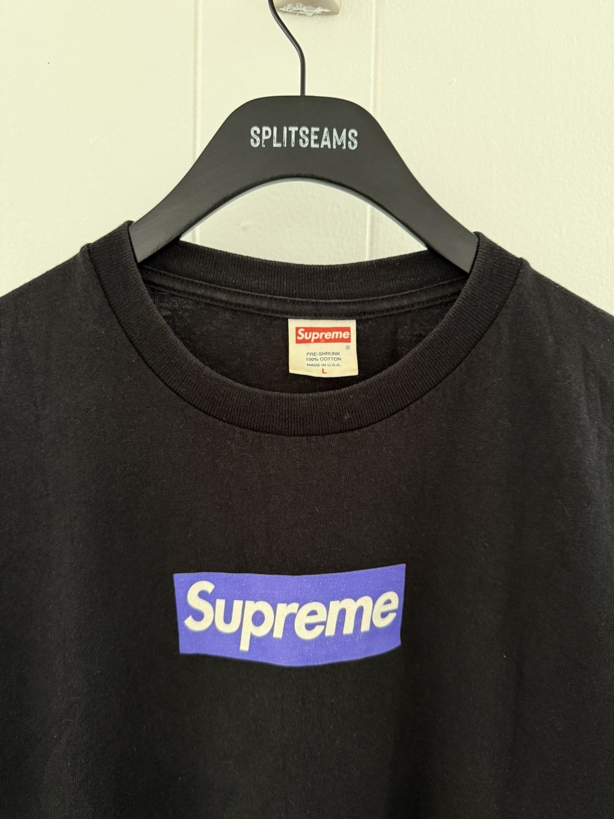 Supreme Supreme Purple Box Logo T-Shirt Size US L / EU 52-54 / 3 - 2 Thumbnail