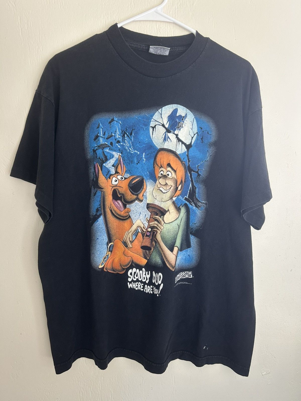 Vintage Vintage 1996 Scooby Doo & Shaggy Cartoon Network Graphic Tee Size US XL / EU 56 / 4 - 2 Thumbnail
