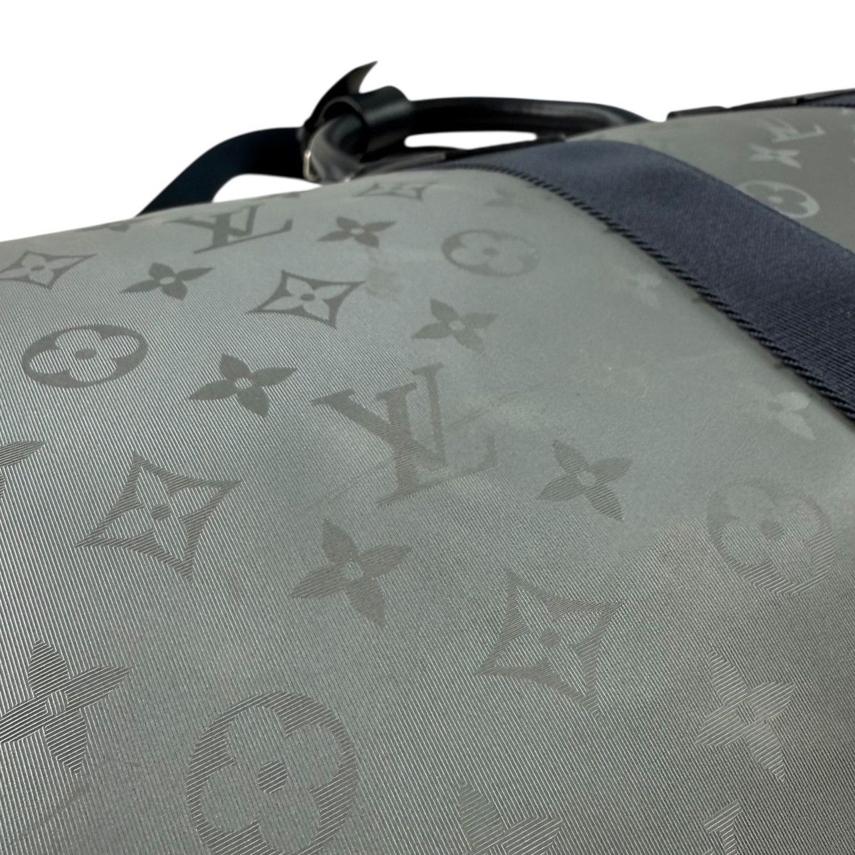 Louis Vuitton Louis Vuitton Monogram Satellite Keepall Bando 50 Duffle Bag Size ONE SIZE - 13 Thumbnail
