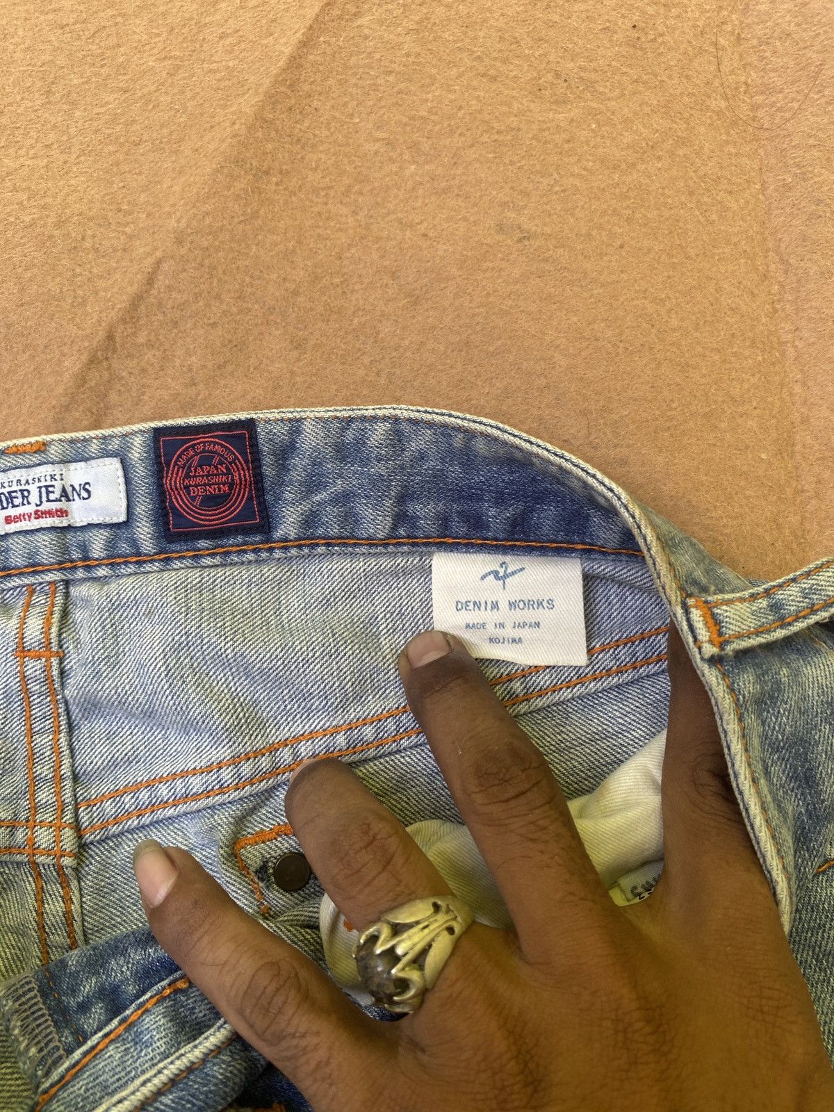 If Six Was Nine × Japanese Brand × Le Grande Bleu (L.G.B.) Vintage Kurashikin japan selvedge denim Size US 34 / EU 50 - 11 Thumbnail