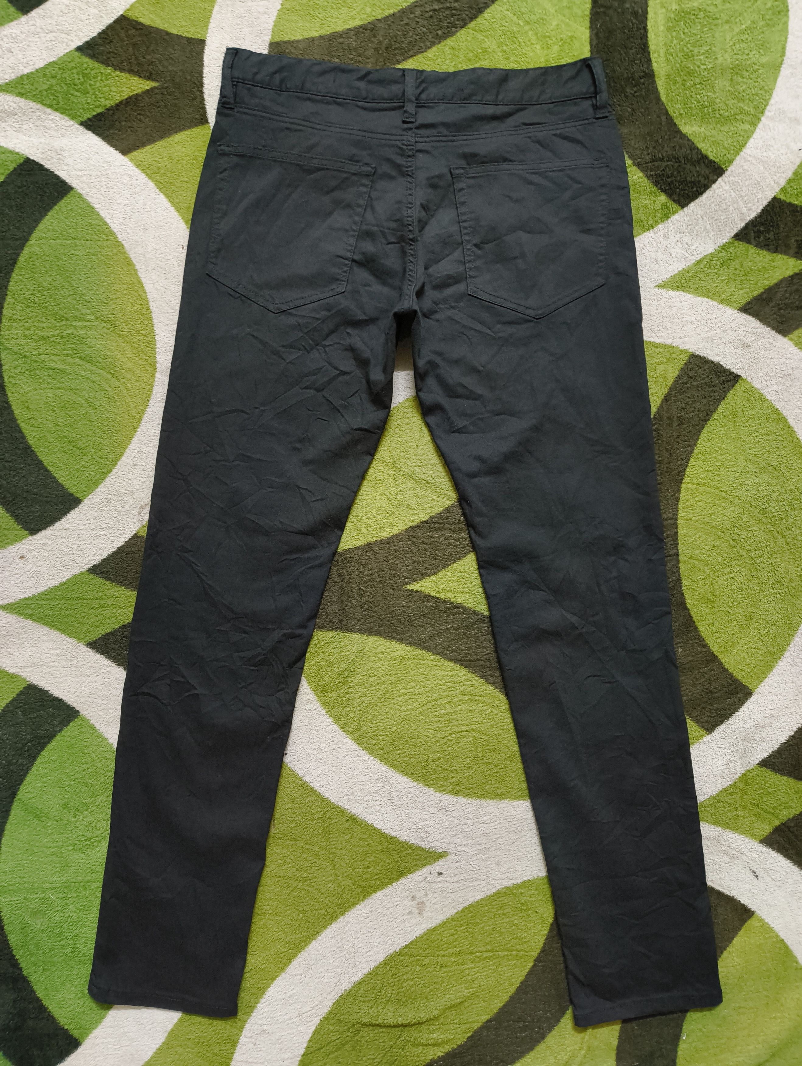 Japanese Brand AVAIL AVANT GARDE JEANS BLACK SKINNY FIT Size US 33 - 11 Thumbnail