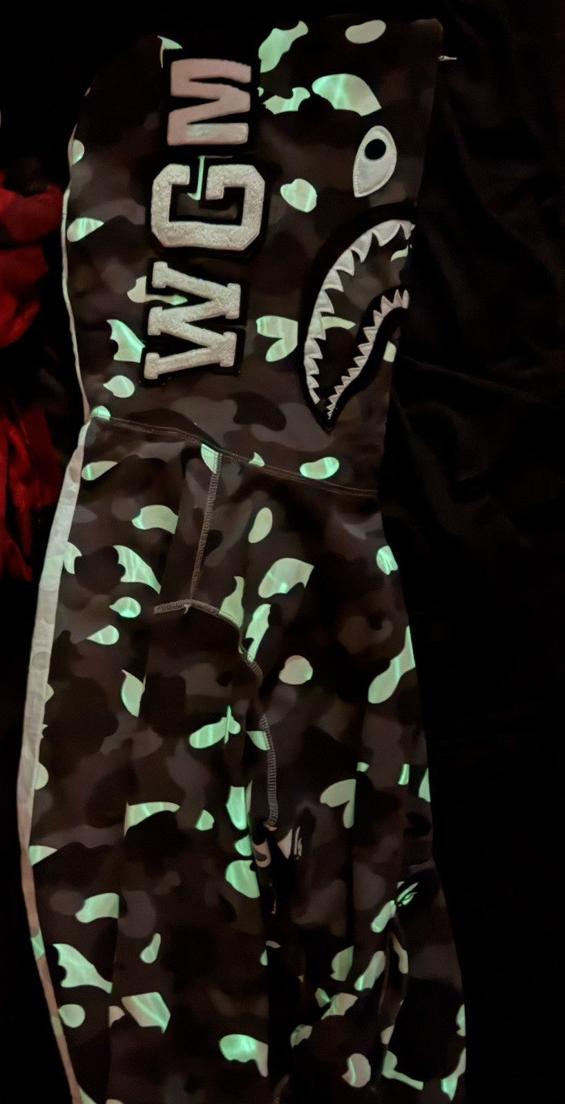 Bape A Bathing Ape Bape Shark Zip Up Hoodie Black City Camo White Size US XL / EU 56 / 4 - 6 Thumbnail