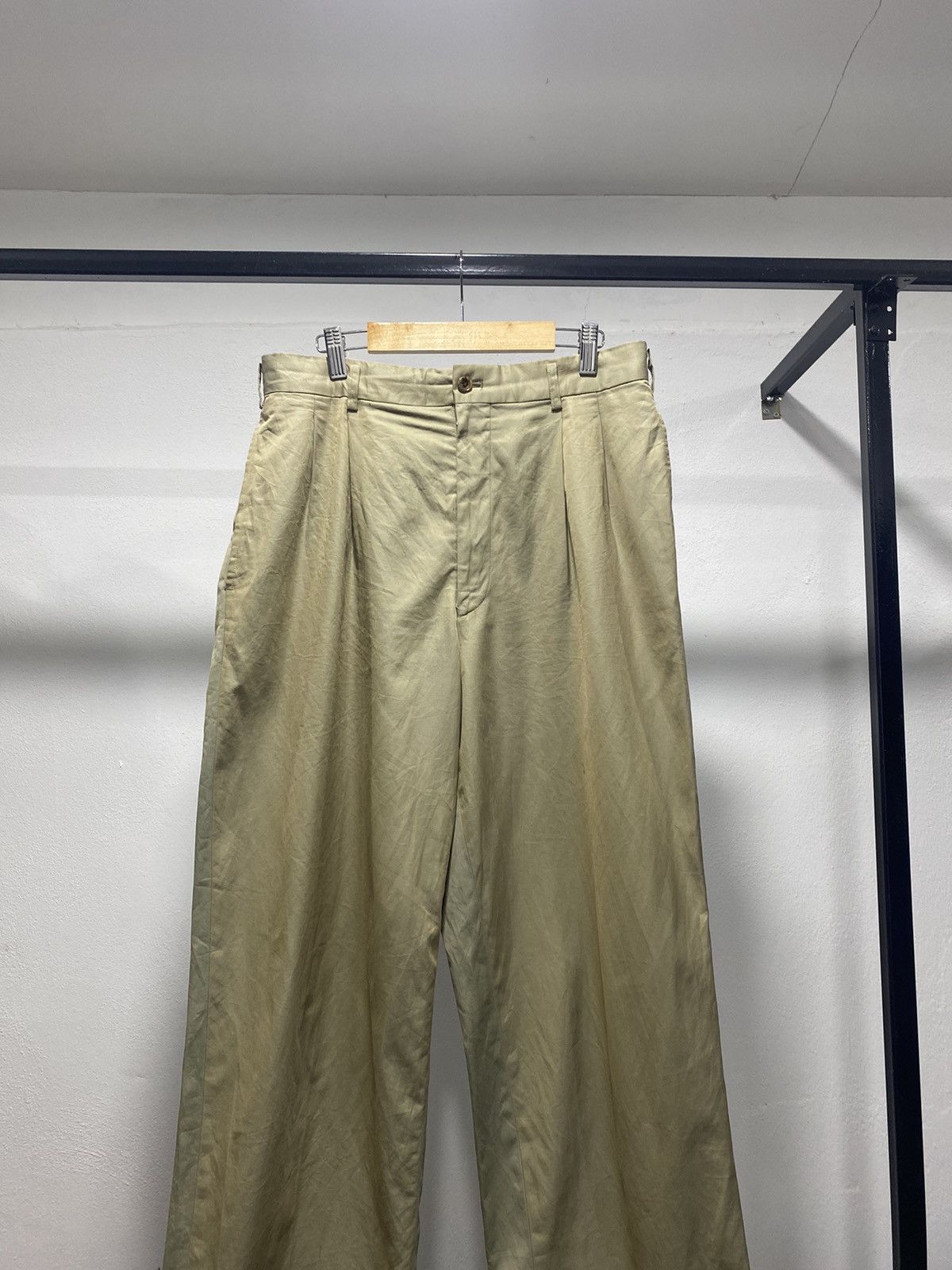 Comme des Garcons Homme Rare☠️ 1980 CDG HOMME Pleated Trousers Pants Designer Japan Size US 31 - 3 Thumbnail