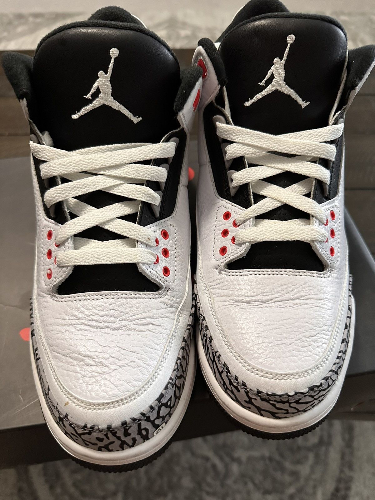 Jordan Brand Jordan 3 Retro Infrared 23 – Size 10.5 – Pristine – OG Box Size US 10.5 / EU 43-44 - 4 Thumbnail